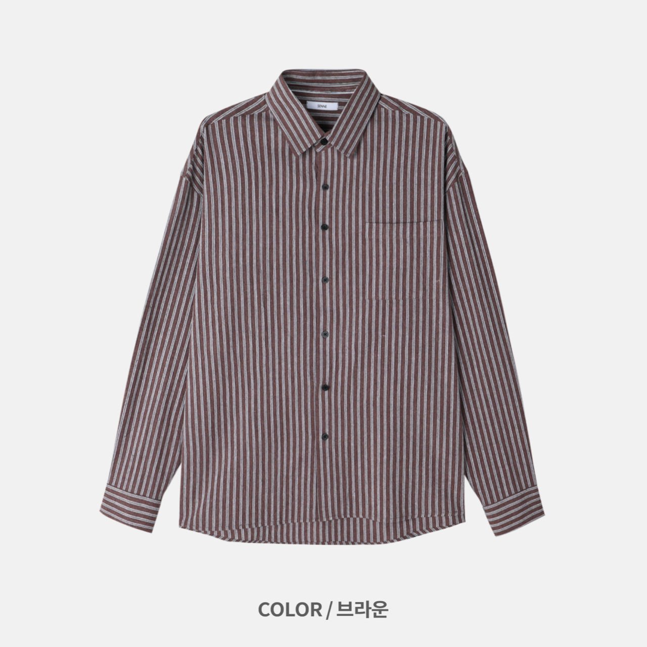 Pigment-Washed Nylon Shirt Jacket