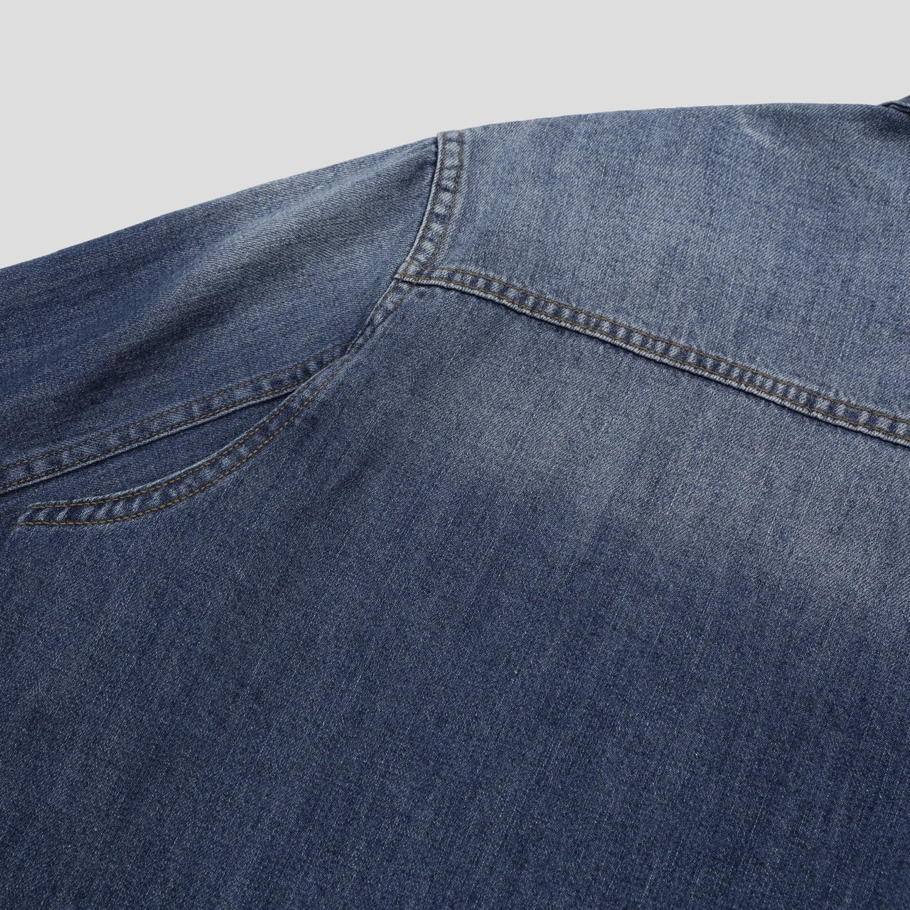 Modern Western Denim Shirt