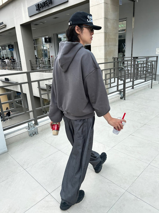 Striped Pleat Pants
