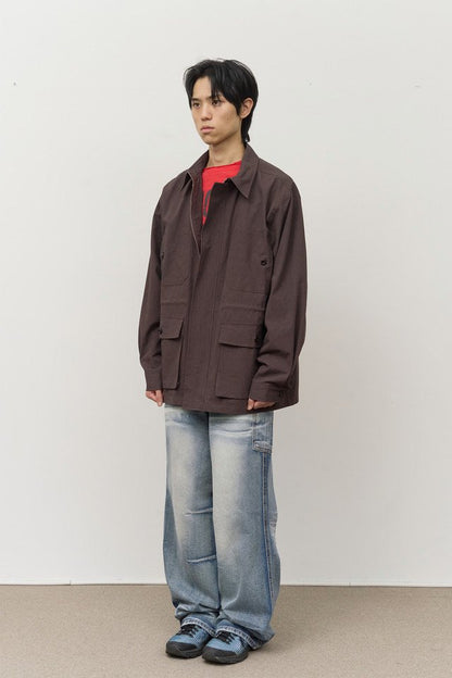 Stand Collar Field Jacket