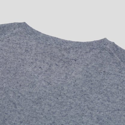 Sunset Linen V-Neck Knit