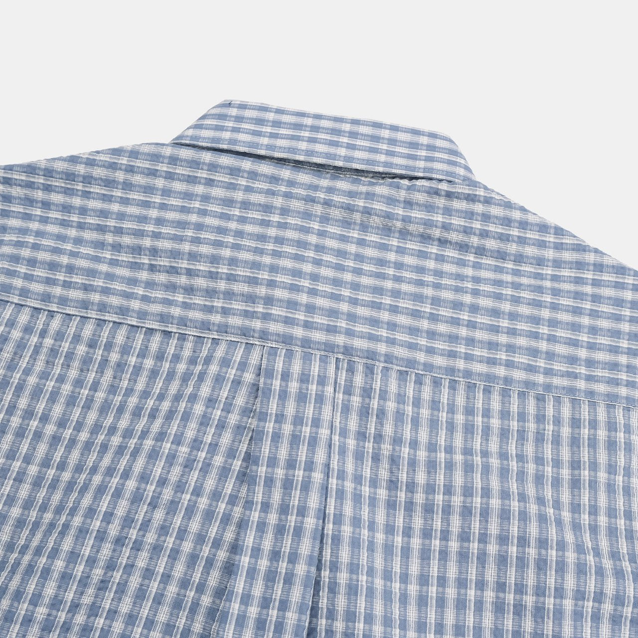 Pigment-Washed Nylon Shirt Jacket
