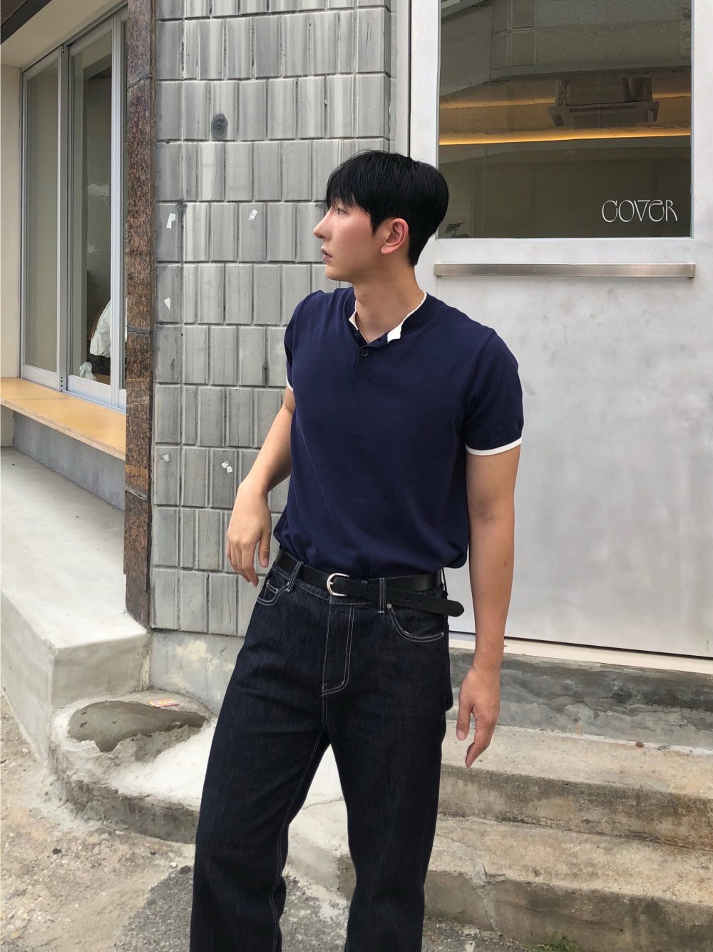 Trim Henley Knit｜MAGNOLIA(マグノリア)公式通販｜WooStore
