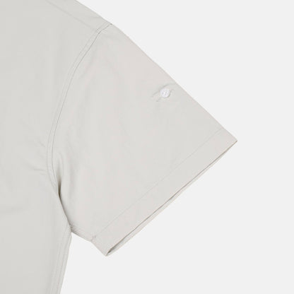 Wide Shoulder Nylon Roll-Up Shirt