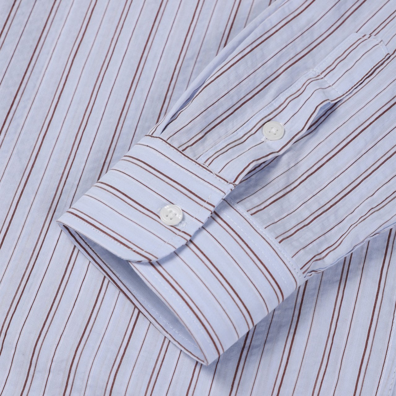 Rough Stripe Oversized Shirt