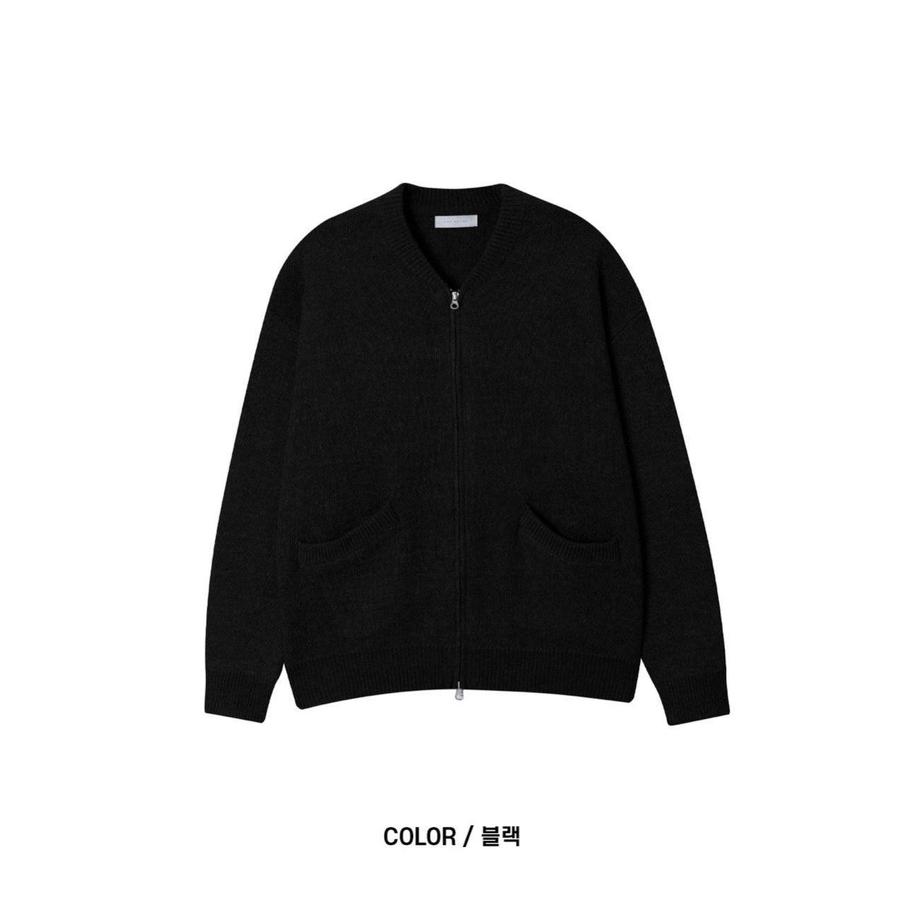 As Knit Zip-Up