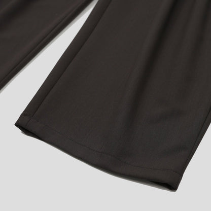 Fly Two-Tuck Wide Slacks