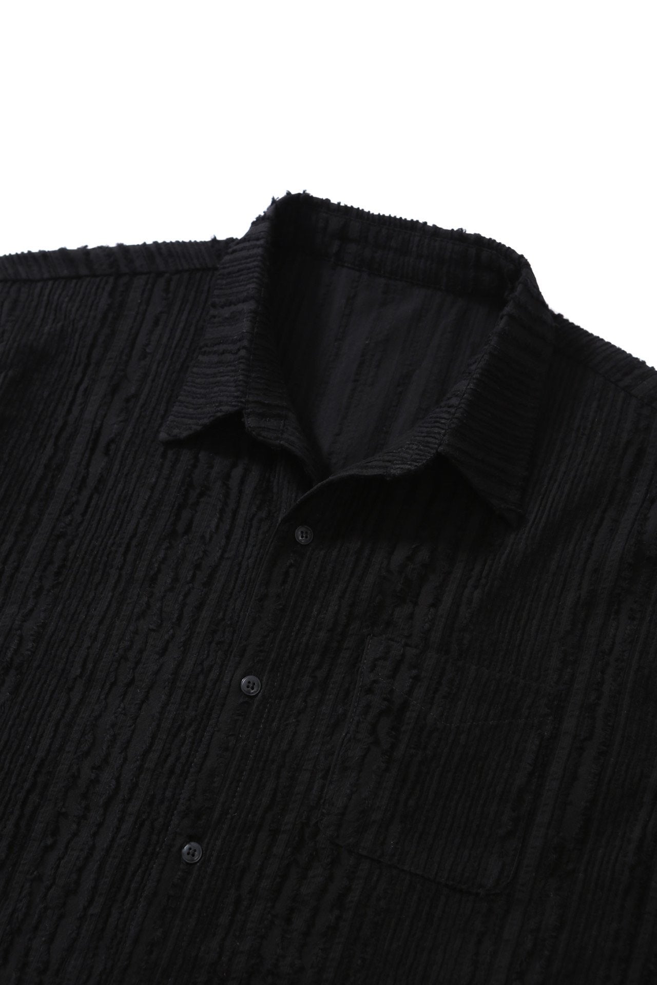 Linen Cutoff Shirt