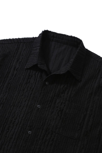 Linen Cutoff Shirt