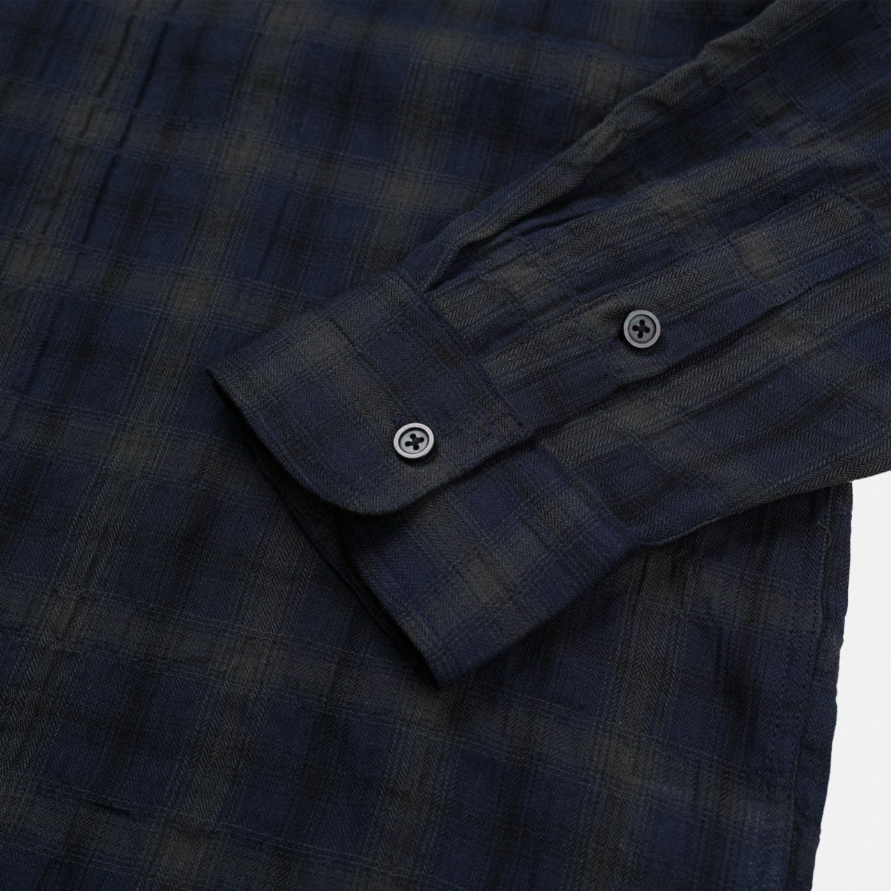 Pigment-Washed Nylon Shirt Jacket