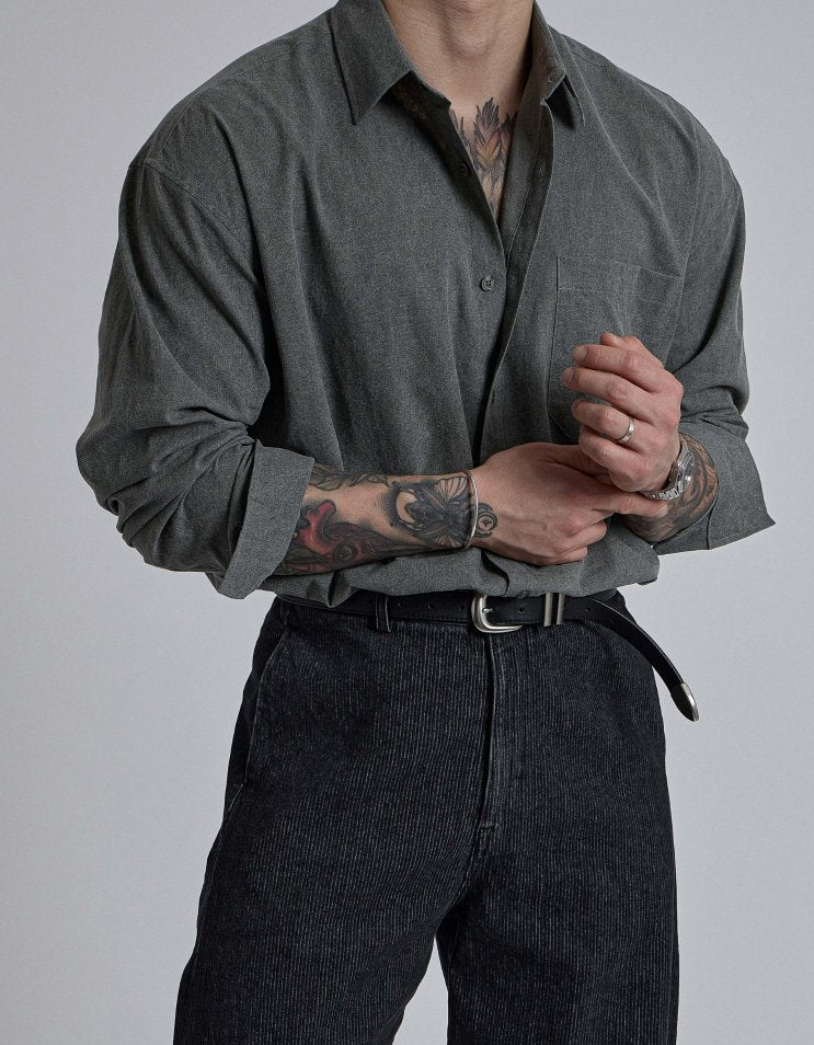 Crack Pigment Shirt