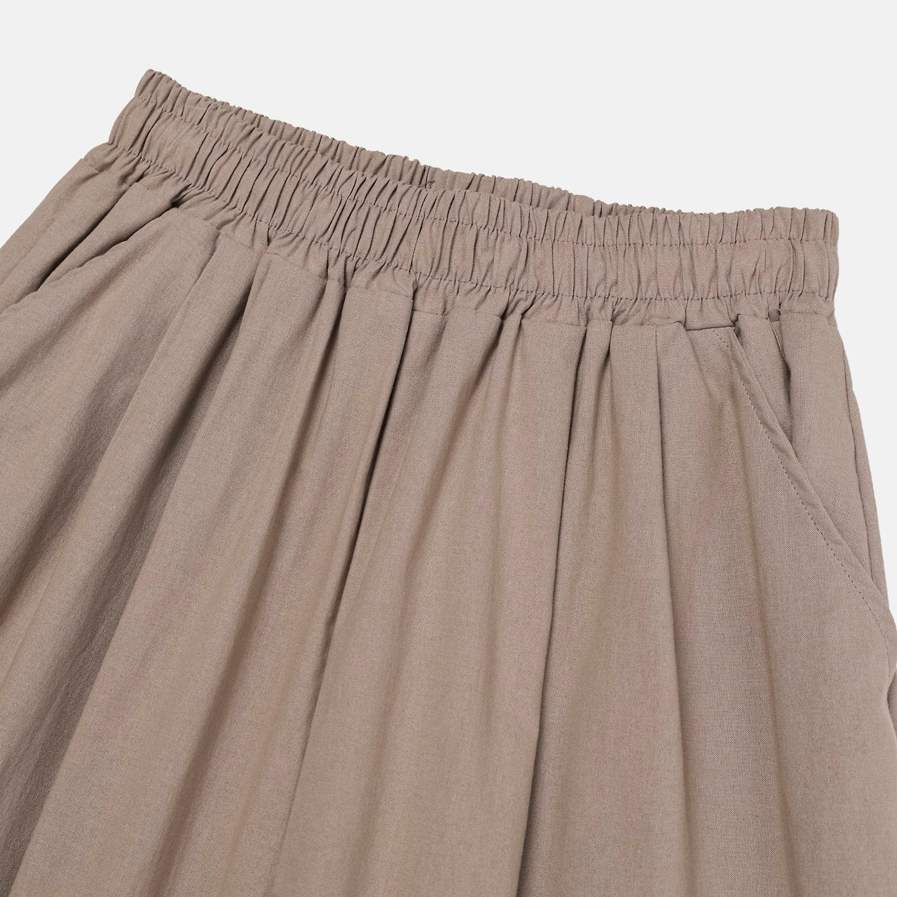 Cotton Linen Balloon String Pants