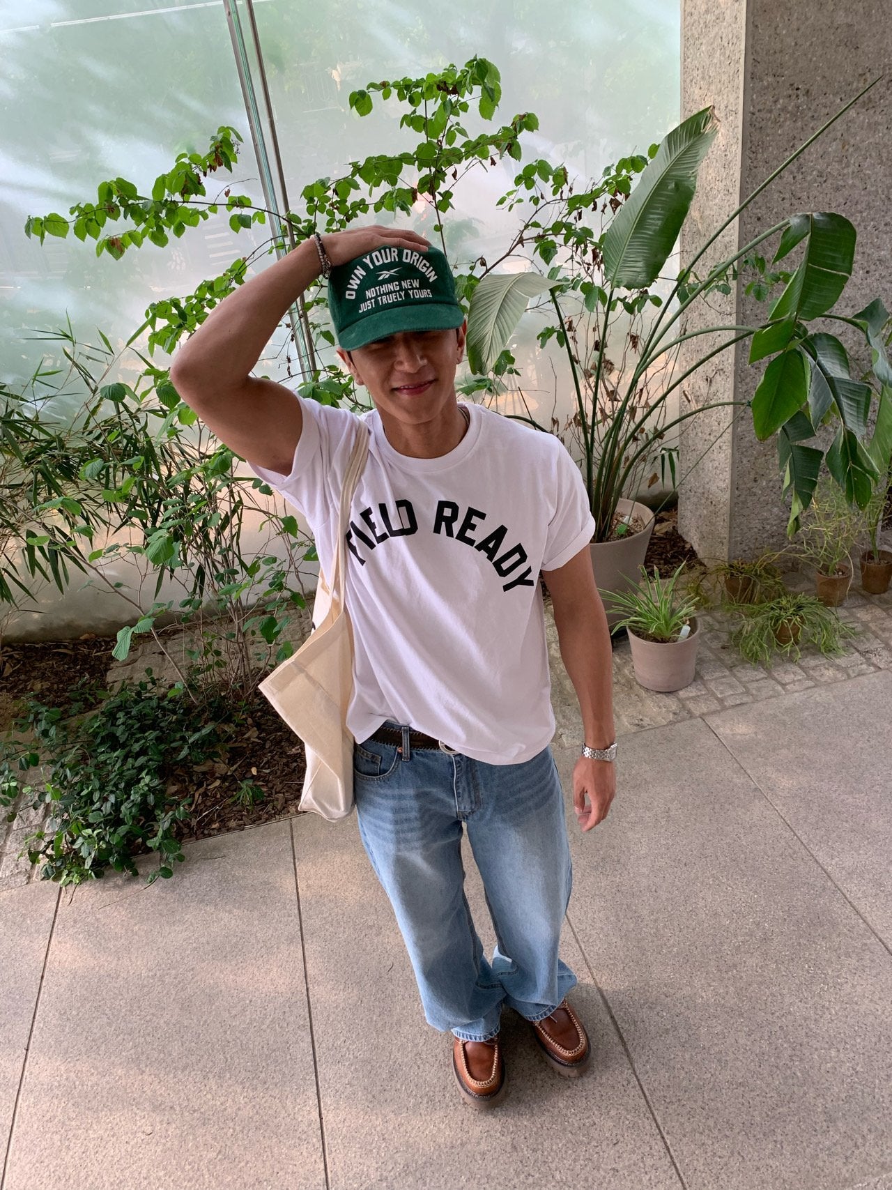 Pigment-Washed Nylon Shirt Jacket