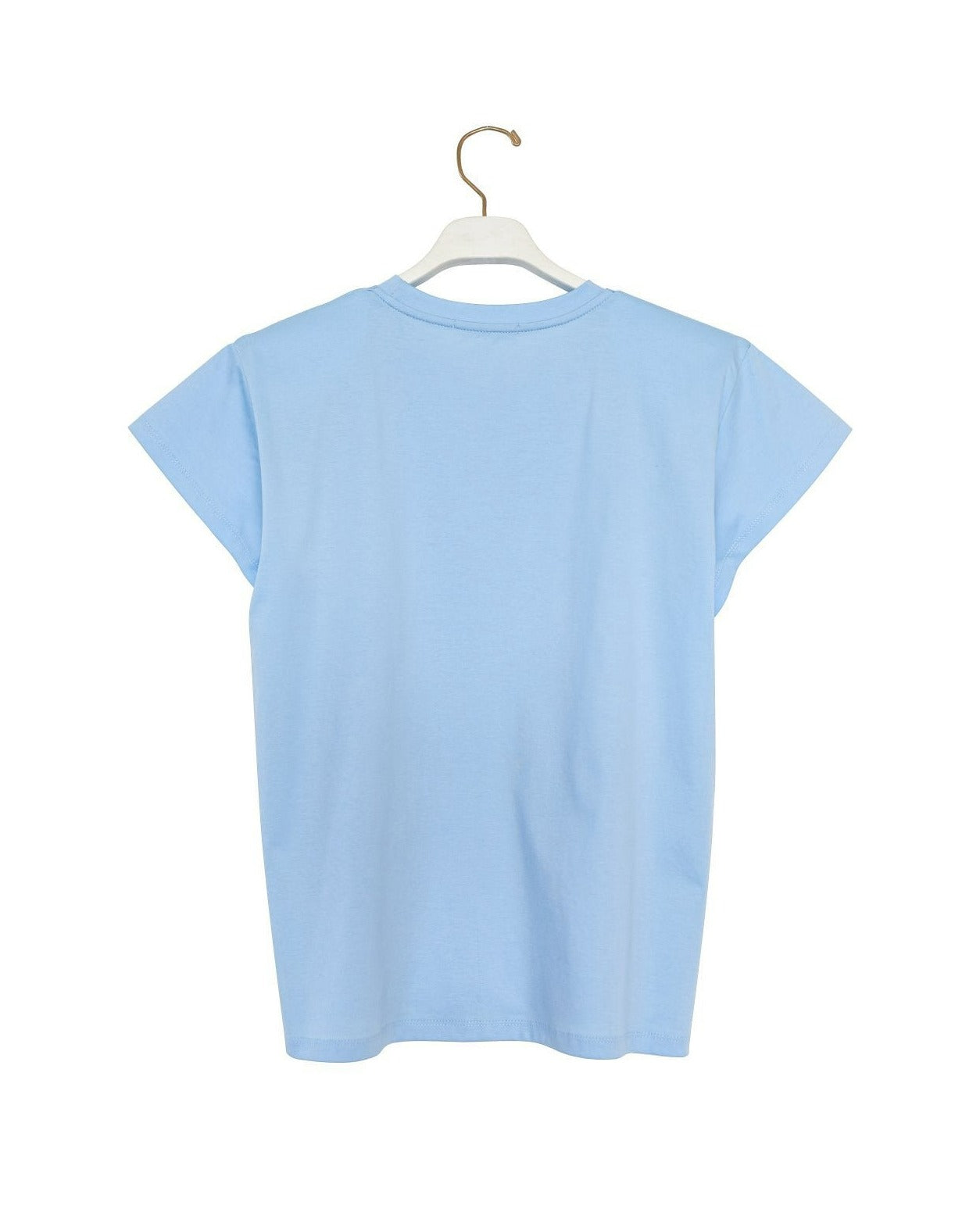 【PAPERMOON 페이퍼 문】SS / Premium Cotton Classic Slim Padded T - Shirt