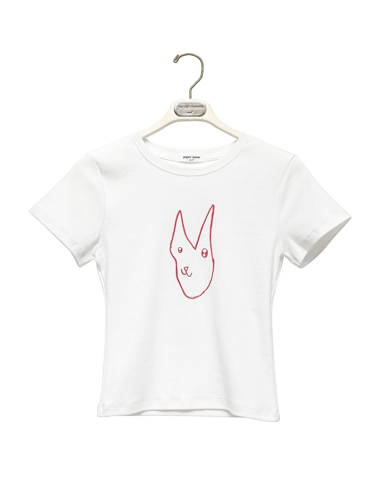 PAPERMOON ペーパームーン リトルバニークロップTシャツ