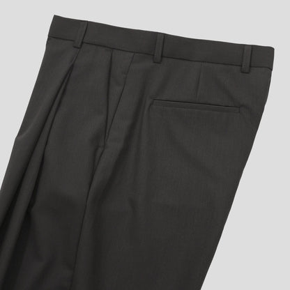 Fly Two-Tuck Wide Slacks