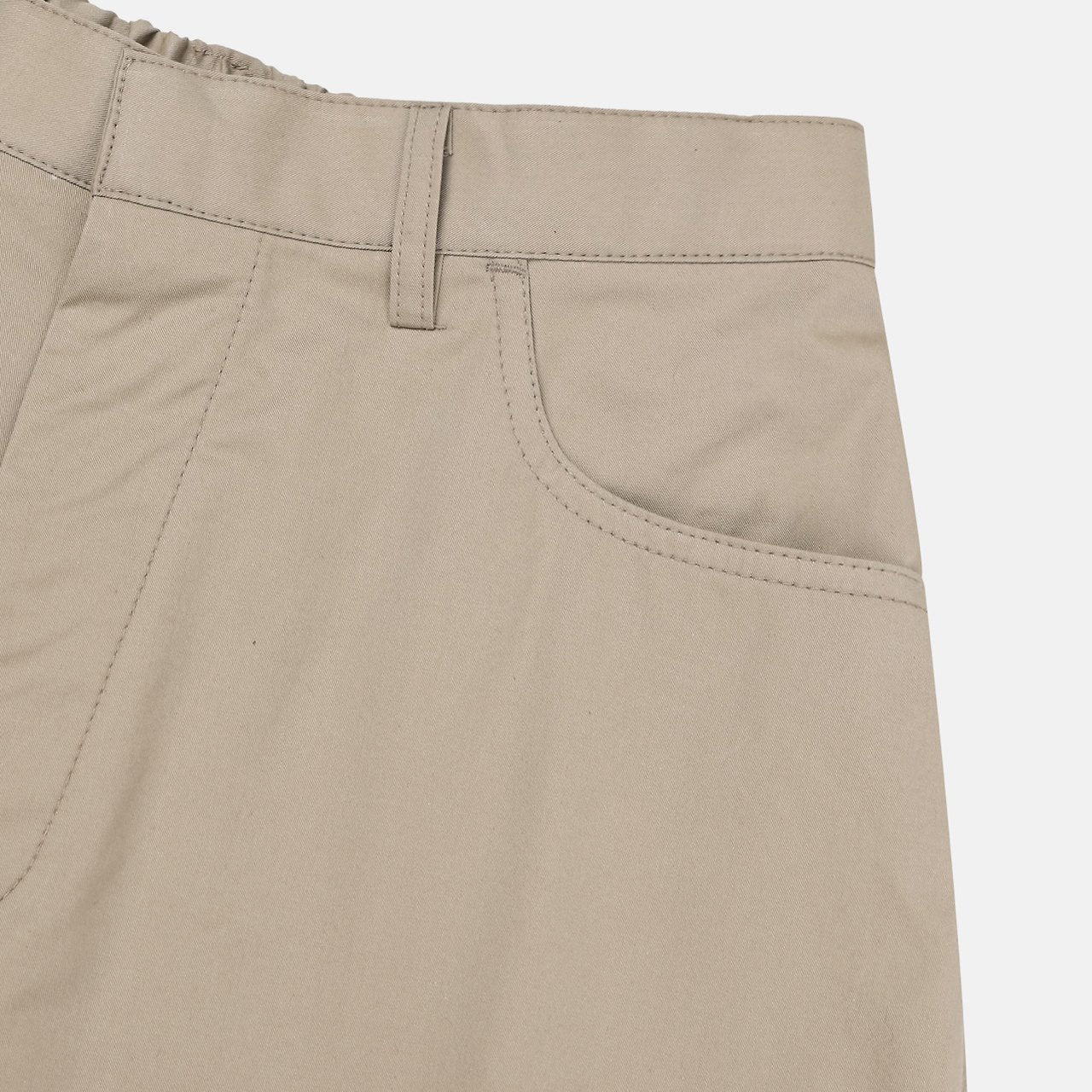 Volume Curve Cotton Balloon Pants