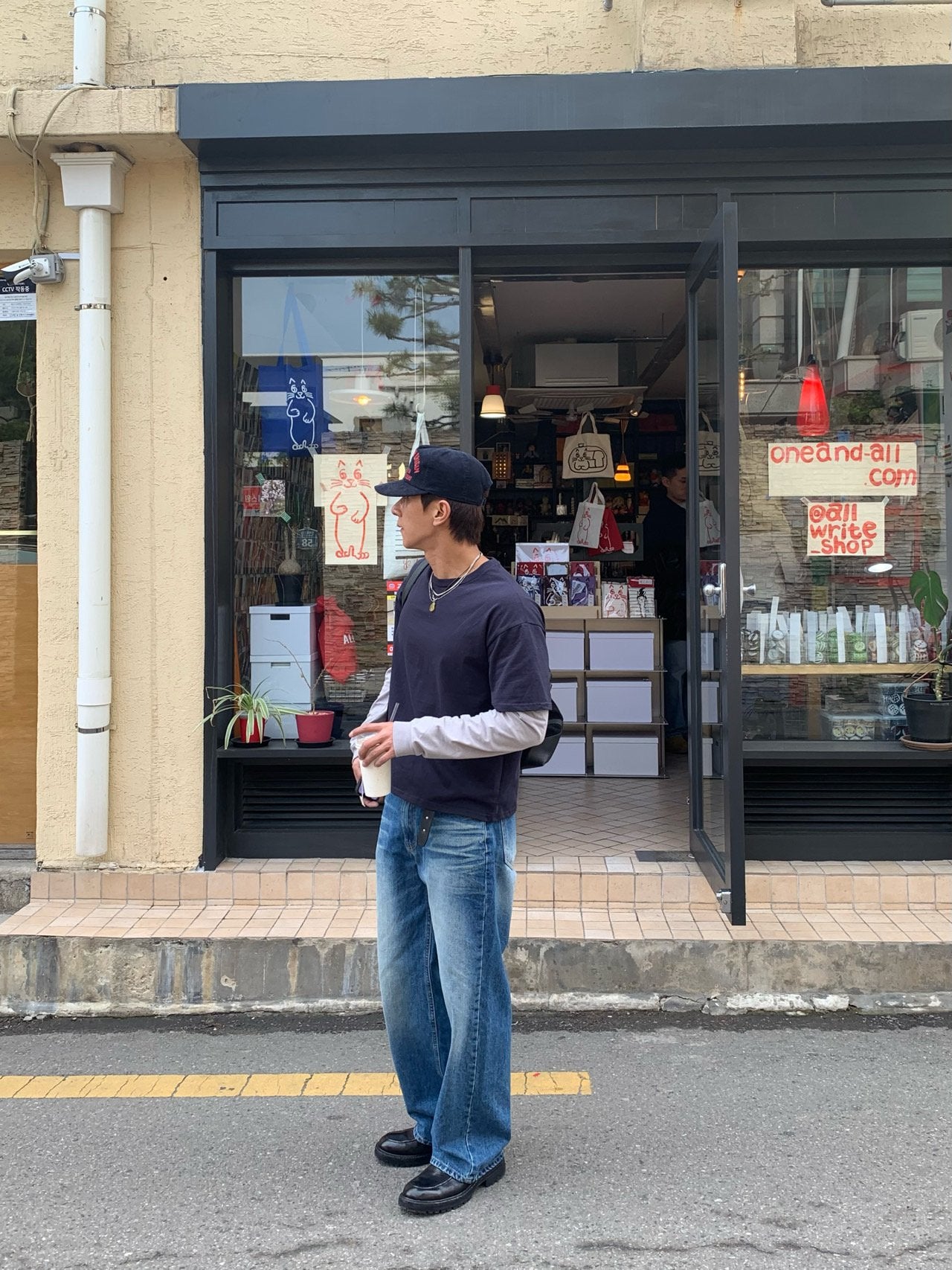 Pigment-Washed Nylon Shirt Jacket