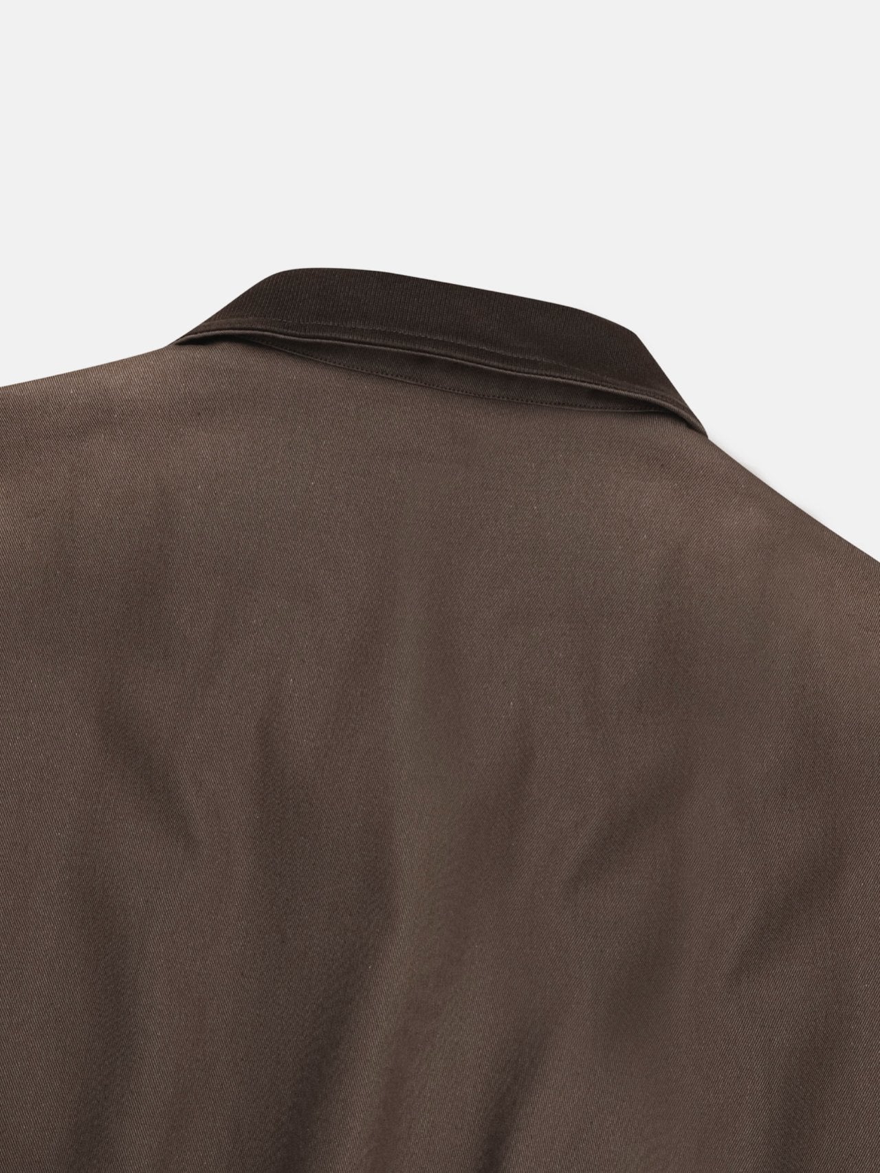 Contrast Collar Harrington Blouson