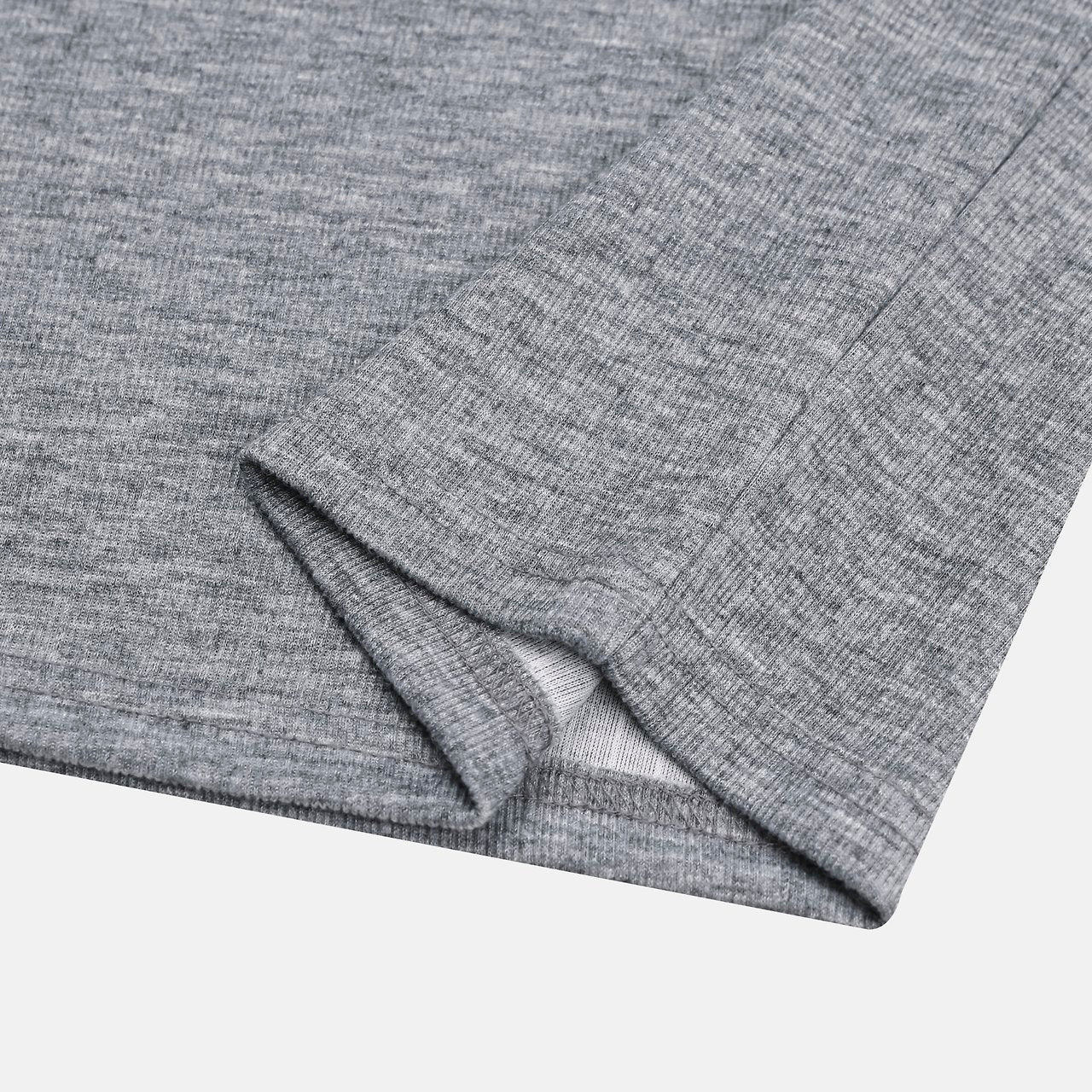 Shoulder Muscle Ribbed T-Shirt