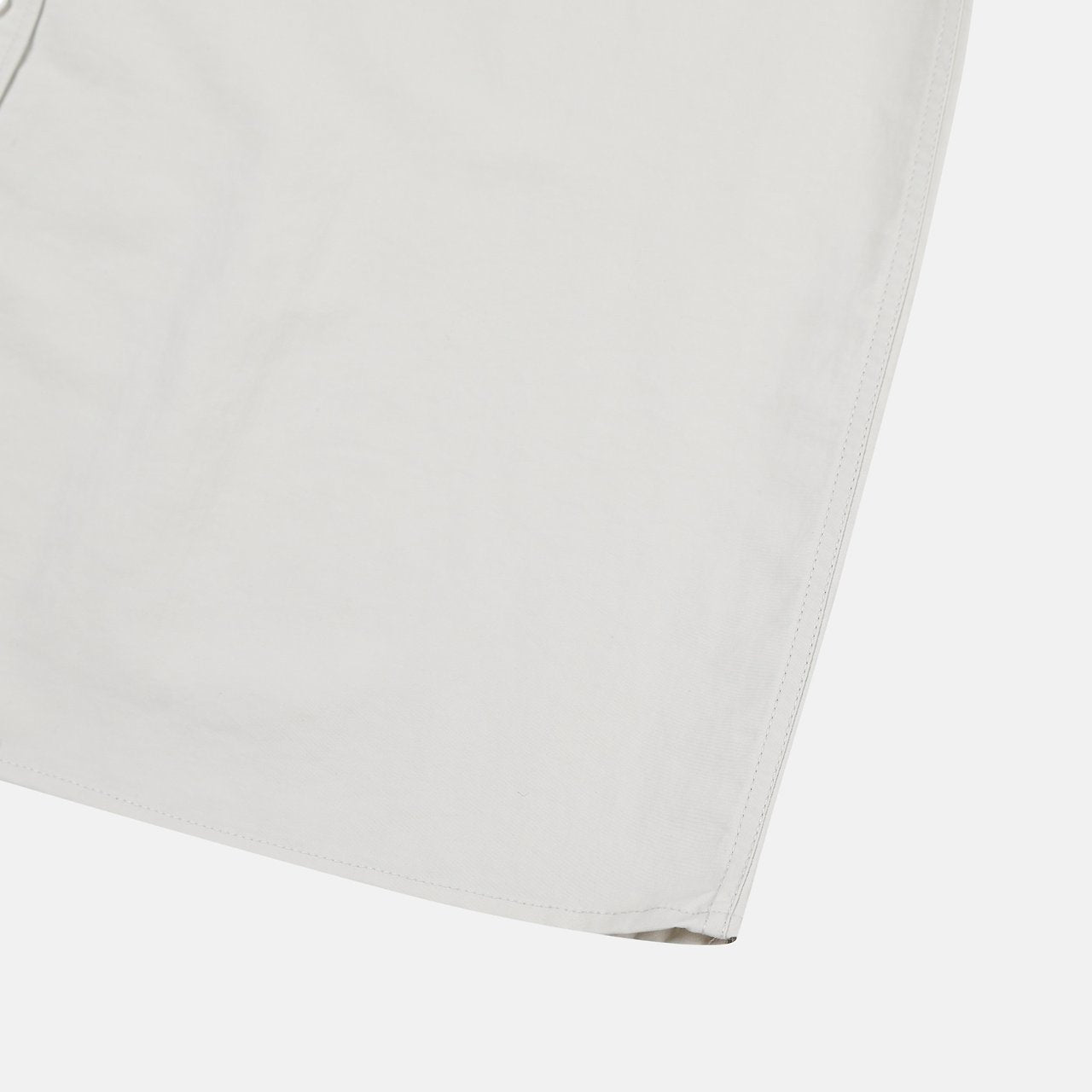 Pigment-Washed Nylon Shirt Jacket