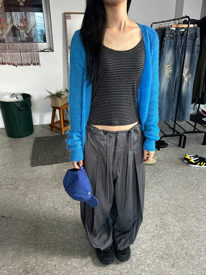 Stripe Pleat Pants