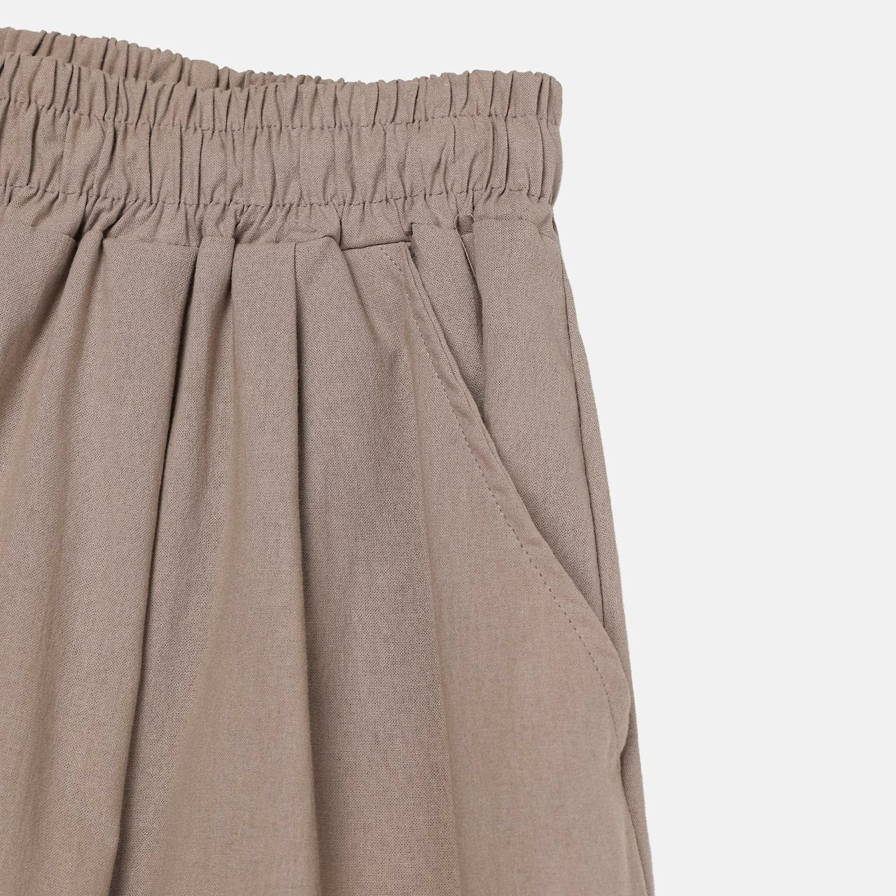 Cotton Linen Balloon String Pants