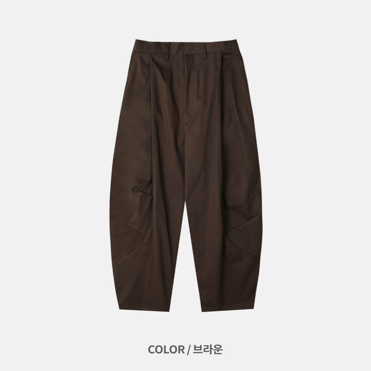 Wood Dart Curved Pants