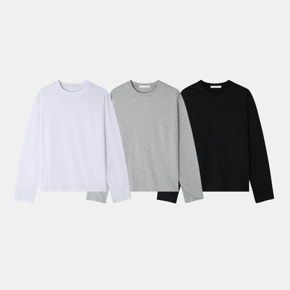 Essential Crew Neck Long Sleeve Tee