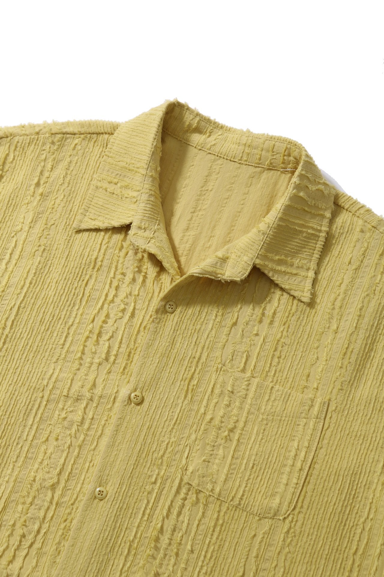 Linen Cutoff Shirt