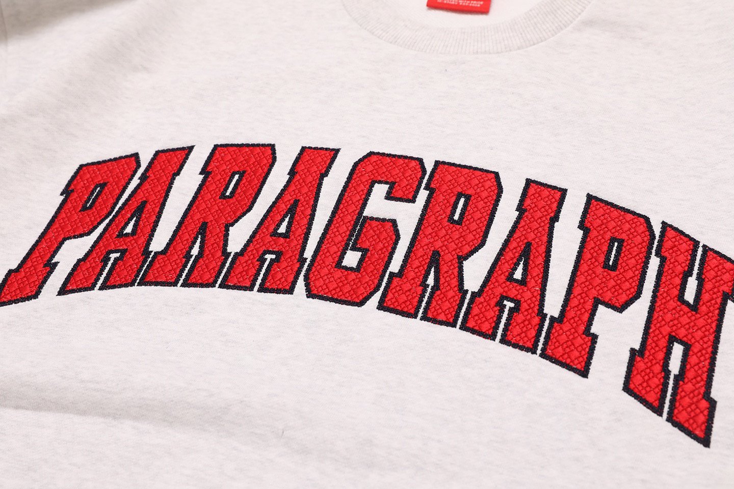 [Paragraph PARAGRAPH SEASON 10-017] GRID STITCH LOGO CREW