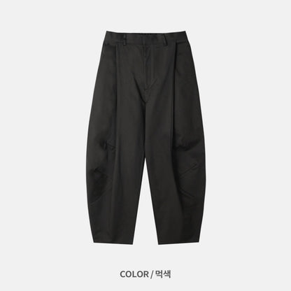 Wood Dart Curved Pants