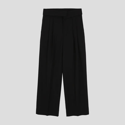 Regle Two-Tuck Wide Slacks