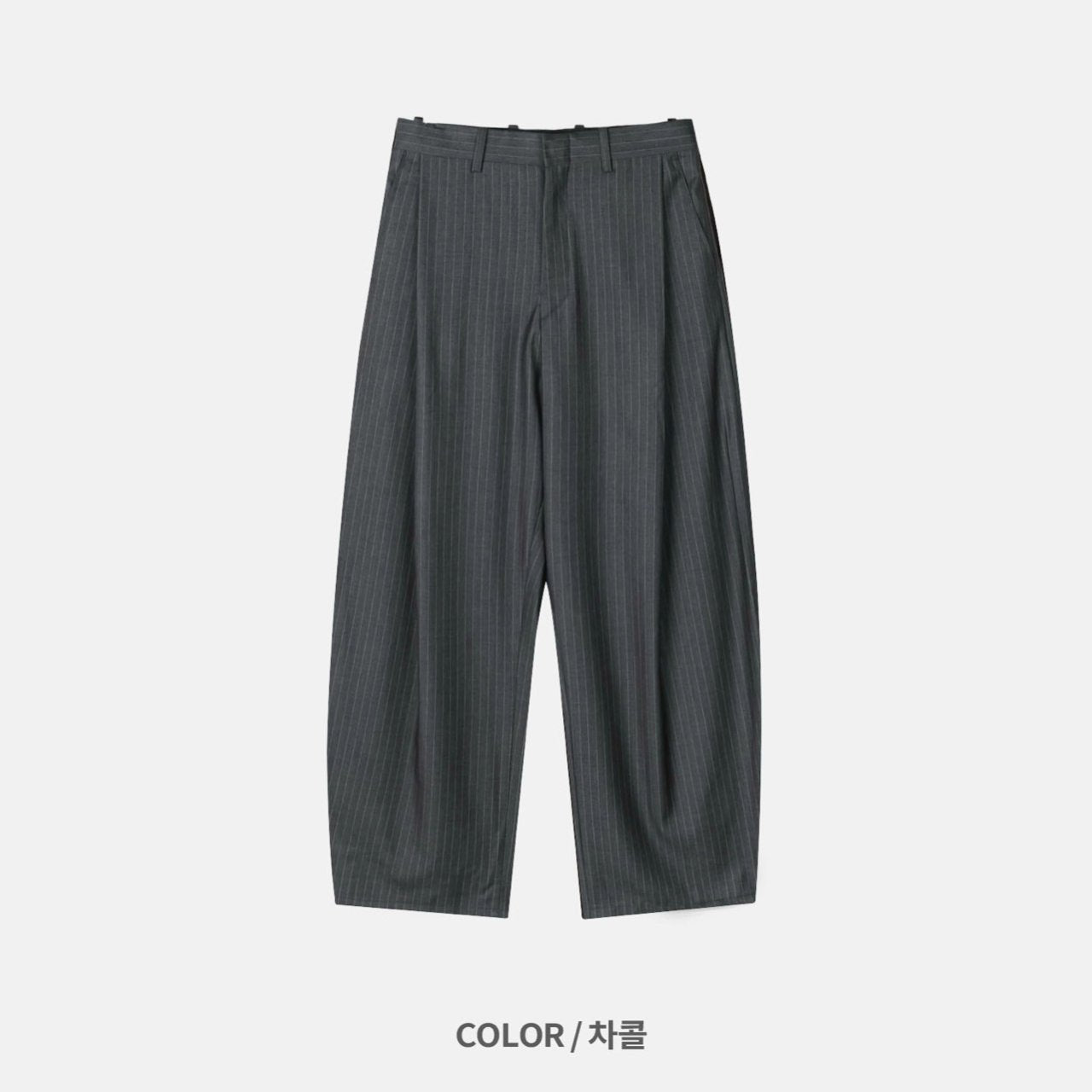 Zegna One-Tuck Curved Slacks