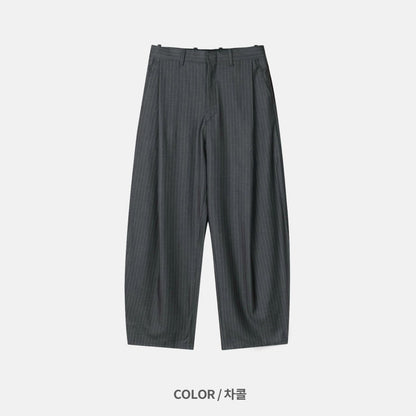 Zegna One-Tuck Curved Slacks