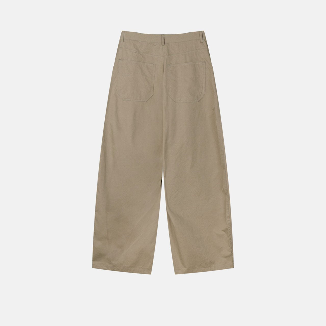 Soft Curve Wide Cotton Pants