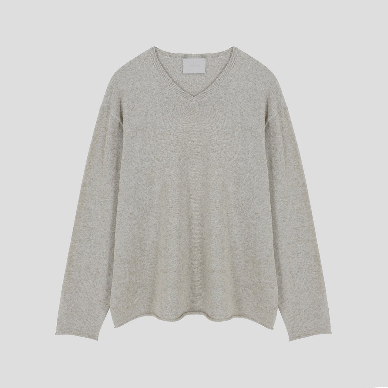 Sunset Linen V-Neck Knit