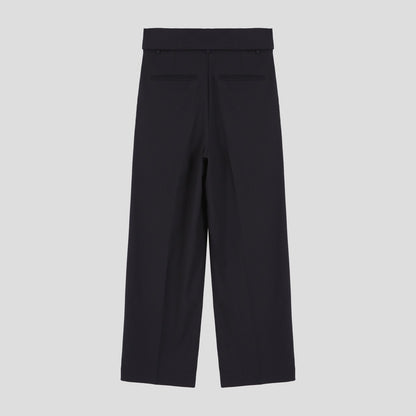 Regle Two-Tuck Wide Slacks