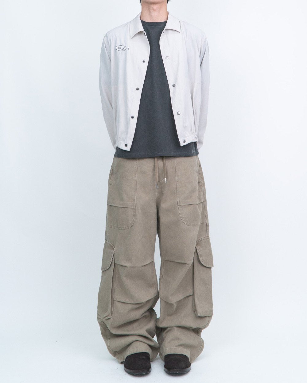 Wide Cargo Pants
