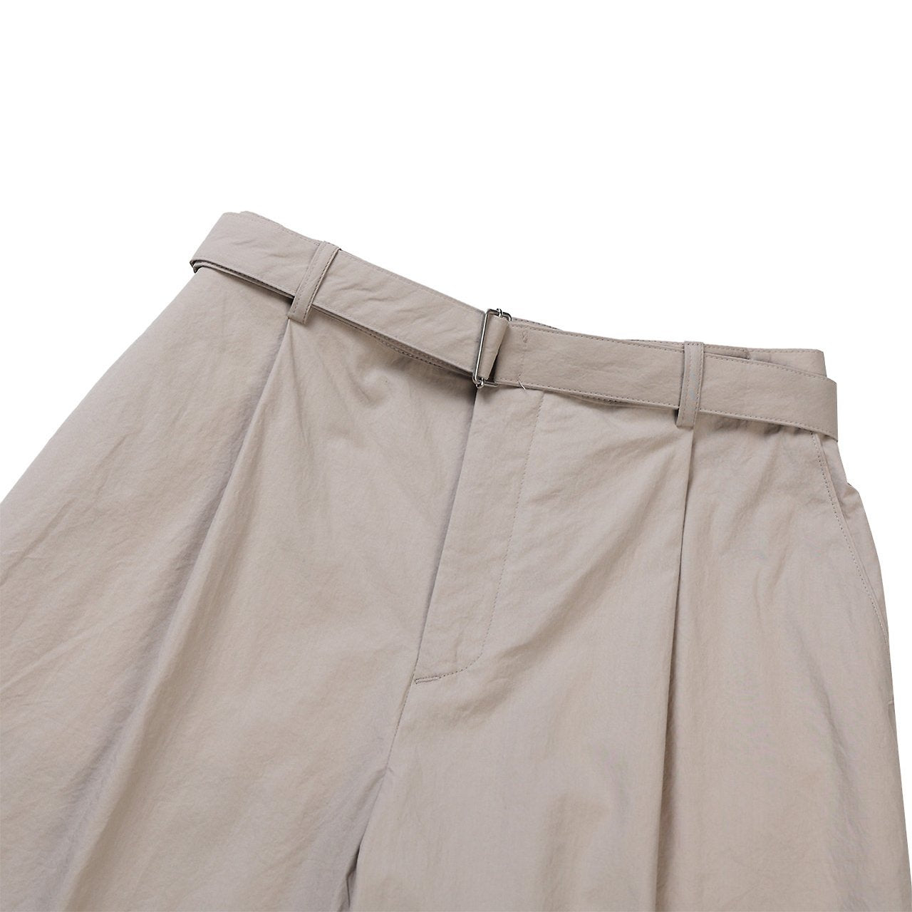 Dino Cotton Belted Pants