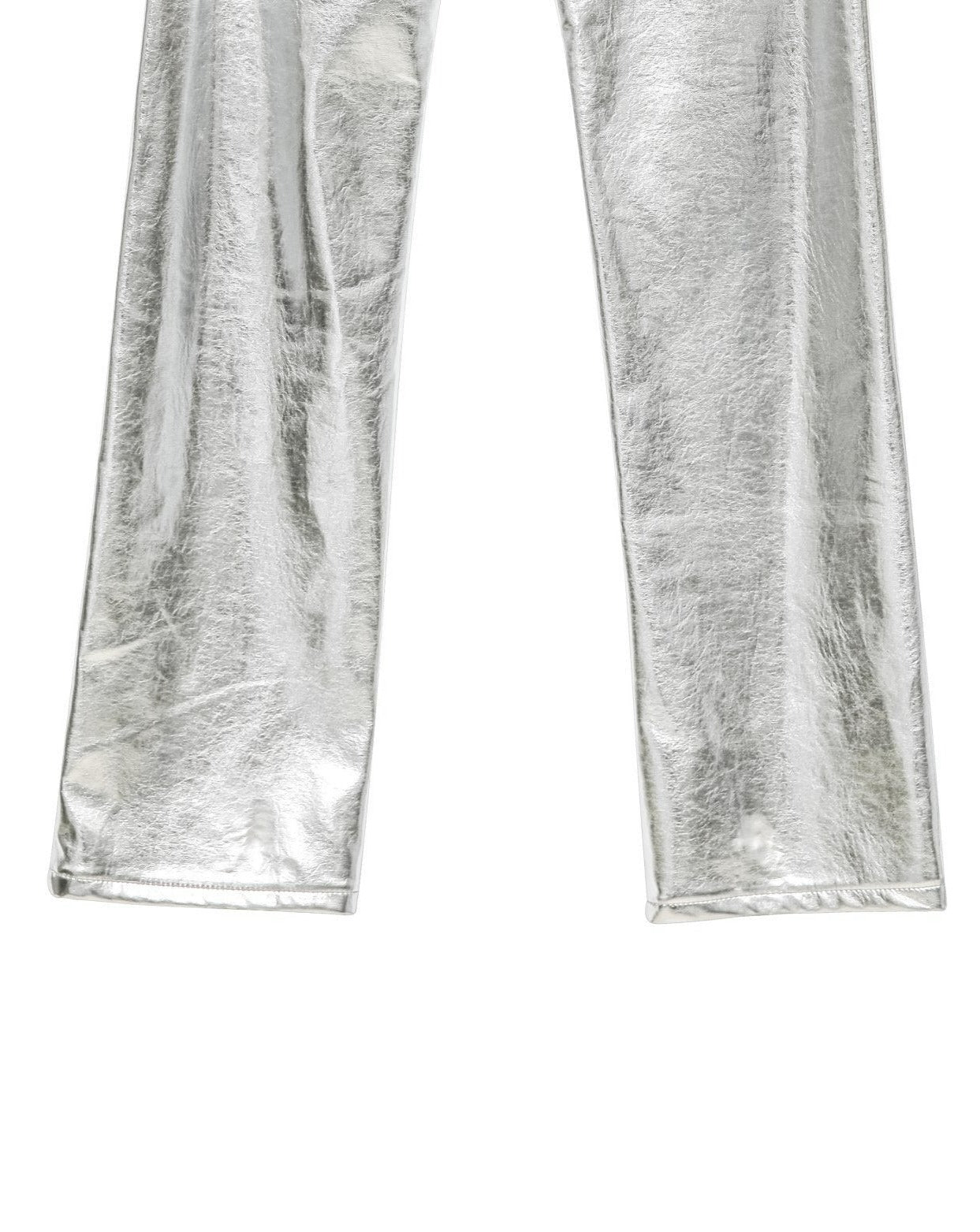 【즉납】【PAPERMOON 페이퍼 문】AW / Patent Vegan Leather Coated Straight Pants