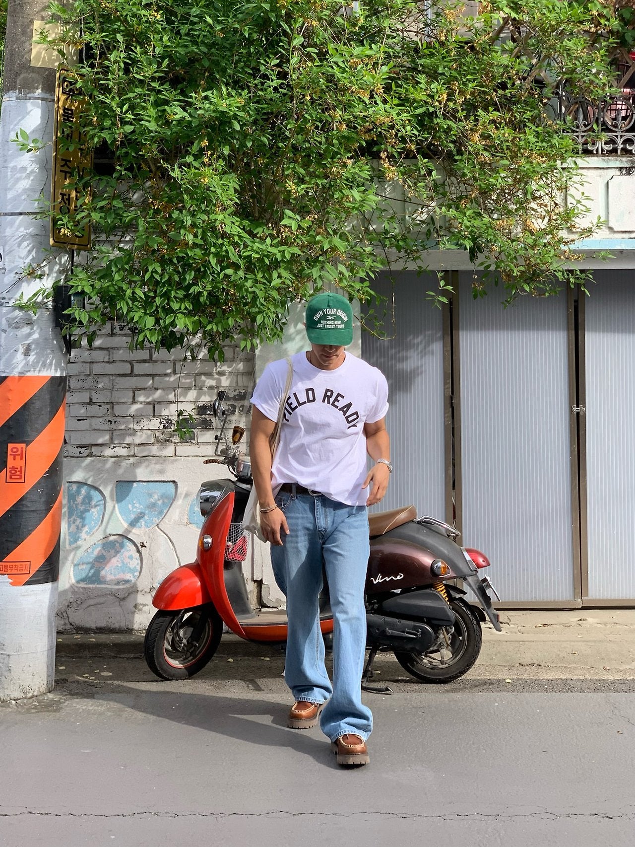 Pigment-Washed Nylon Shirt Jacket