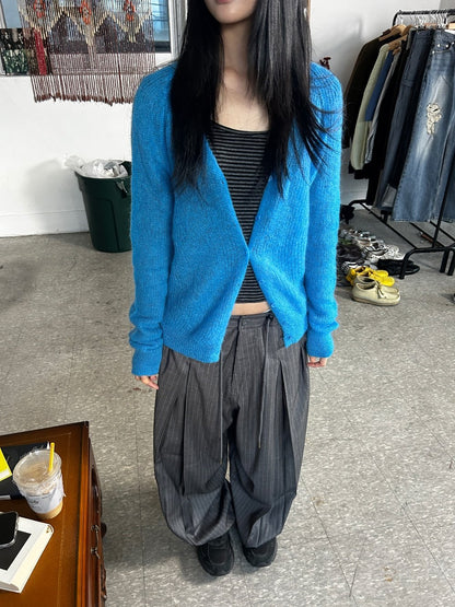 Stripe Pleat Pants