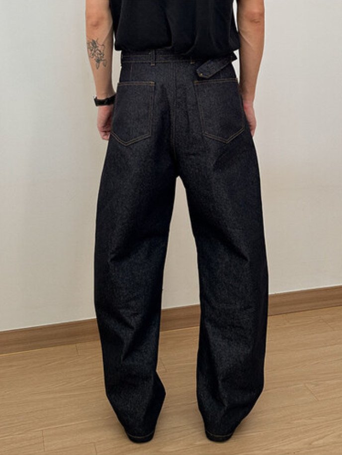 Non-Fading Cropped Denim Set