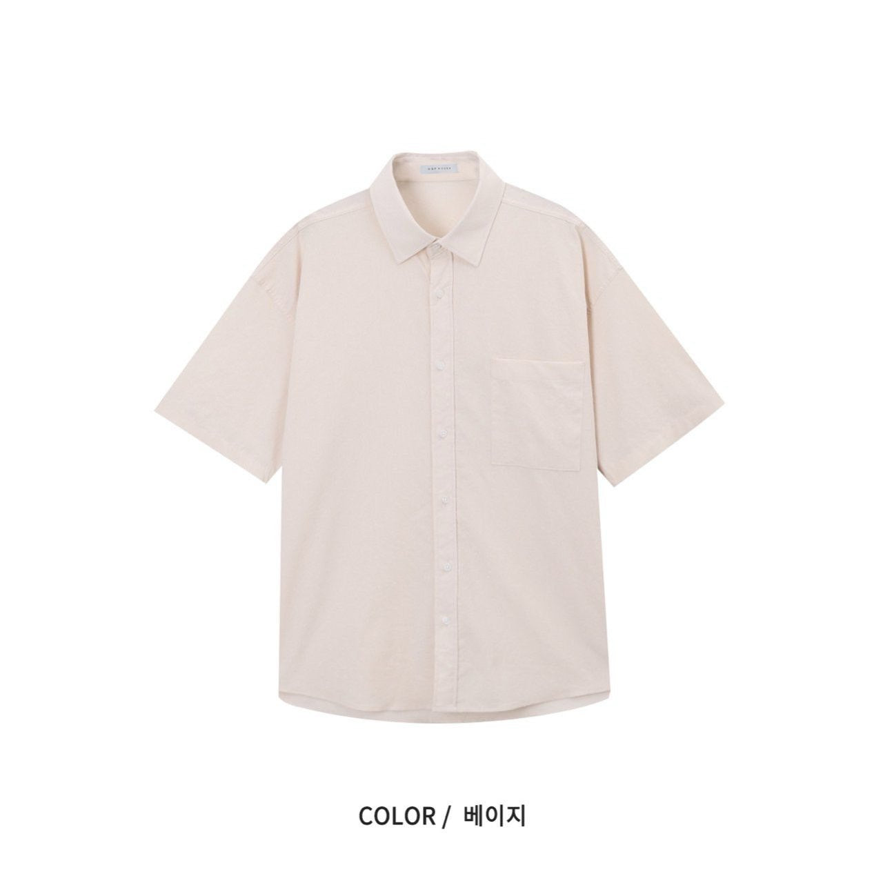 Pigment-Washed Nylon Shirt Jacket