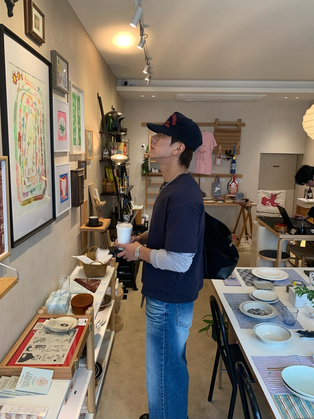 Pigment-Washed Nylon Shirt Jacket