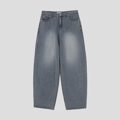 Coil Sand Wide Denim Pants