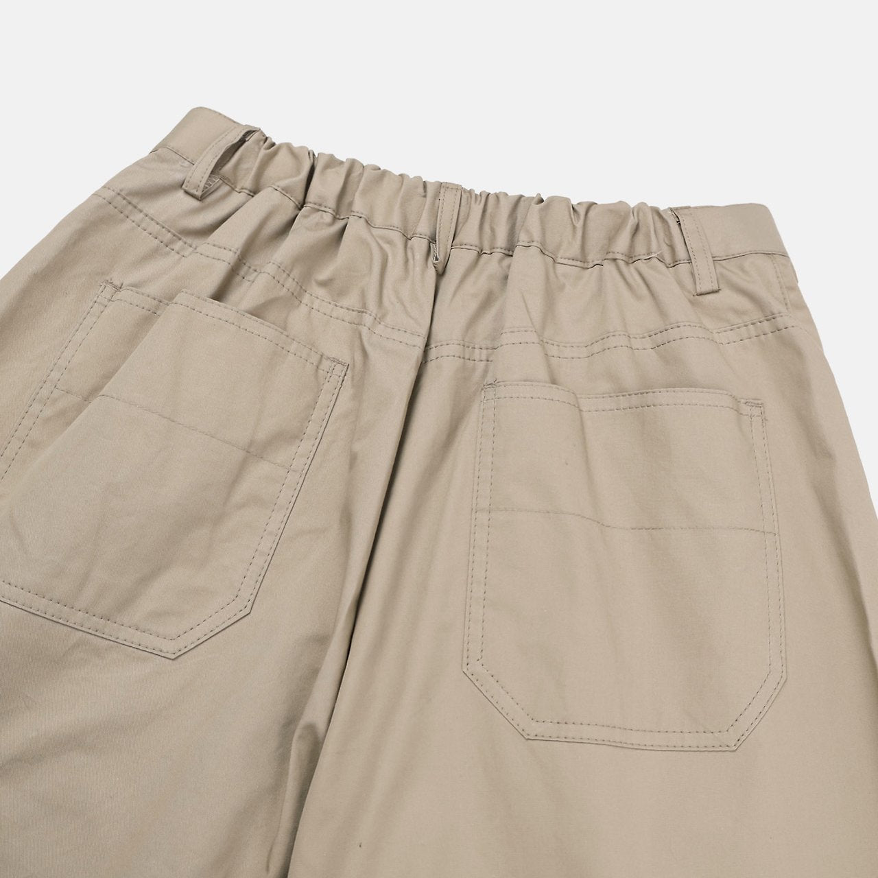Volume Curve Cotton Balloon Pants