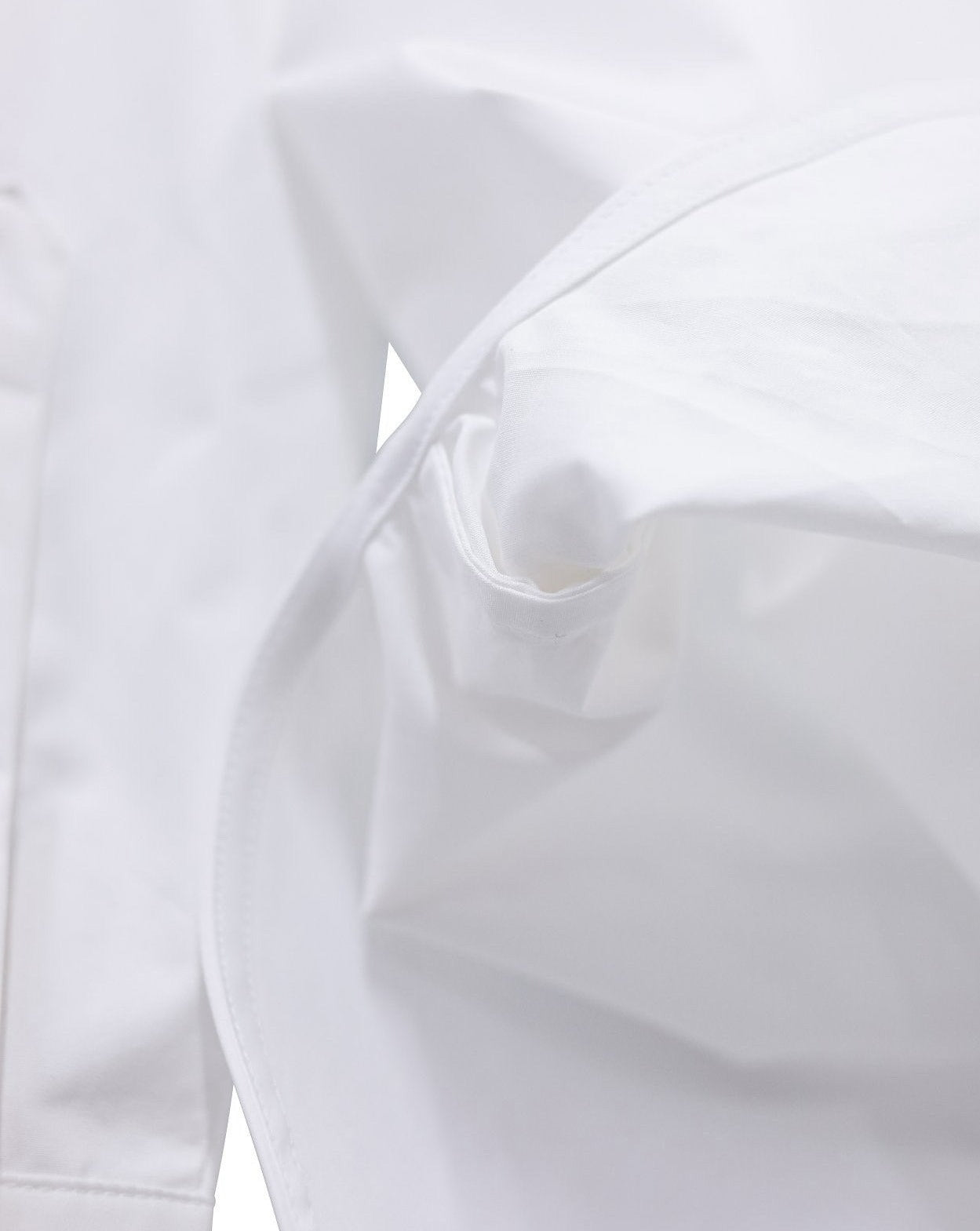【PAPERMOON ペーパームーン】SS / Padded Shoulder Button Down Cotton Shirt