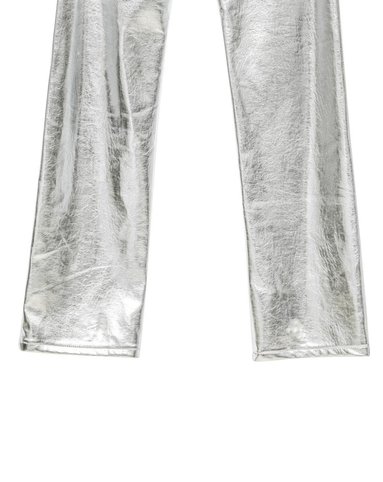 【即納】【PAPERMOON ペーパームーン】AW / Patent Vegan Leather Coated Straight Pants